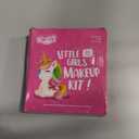 ULOVEME Kids Real Makeup Kit for Little Girls - Real, Non Toxic, Washable Make Up Toy - Unicorn Toys Gift for 3 4 5 6 7 8 9 10 12 Years Old Girls Birthday (White Unicorn)