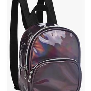 USPECLARE Clear Mini Backpack Stadium Approved for Little Boys & Girls, Transparent Backpack for Concert, Festival, Sport Events