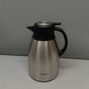 Thermal Coffee Carafe, 2L/68 Oz Stainless Steel Vacuum Insulated Thermoses, Double-Wall Design, 24-Hour Hot & Cold, Leak-Proof, Portable for Travel,Camping,Office