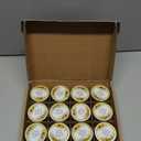 Funtery 12 Pcs Baby Shower Party Favors for Guests Baby Shower Candles Lavender Scented Candle Rustic Tealights Candles Gender Reveal Return Gifts(Sunflower)