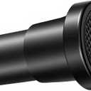 Shower Curtain Rod Adjustable 31-80 inch, 1" Diameter Spring Tension Curtain Pole No Drill, Anti-Rust Dust-proof Shower Rod, Telescopic Rod for Bathroom Matte Black (31-80 inch)