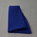 MEANMOY Royal Blue 210 GSM Water & Stain Resistant Round Tablecloth for Circle Table - Solid 48 Inch Table Cloth Cover in Wrinkle Free Durable Washable Polyester Fabric for Wedding, Party, Banquet