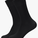 Men's Multi Color Dress Socks Multi Color Comfoy Crew Cotton Dress Socks for Men Wedding Business, One Size