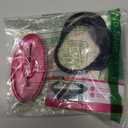 180s Women's Down Winter Ear Warmers | Behind-the-Head Adjustable & Foldable Earmuffs (Black)