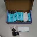 TOONIOOS Cat Filter Set: 24 Filters (Includes 12 Carbon + 12 Sponges) for TOONIOOS W2 Cat Water Fountain - 6 Month Supply