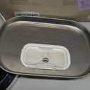 PETLIBRO Cat Water Fountain, Cordless Pet Water Fountain Battery Operated, 2.5L/84oz Dockstream Water Fountains for Cats Indoor, Cat Fountain with Stainless Steel Tray, Easy to Clean BPA-Free (White)