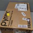 Pyrex Freshlock (7Pack) Glass Food Storage Containers Set, (1, 2, 4 Cups) Airtight & Leakproof Plastic Locking Lids BPAFree, Meal Prep Containers Set, Freezer Dishwasher Microwave Safe