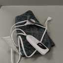 Electric Heating pad for Back Neck Shoulder Knee Arms Legs- Electric Heat Pads with 6 Heat Settings & Auto Shut Off &Dry/Moist Heat Heating Pad for Birthday Mother Father Girl Men Women (24"X12", Dark Grey)