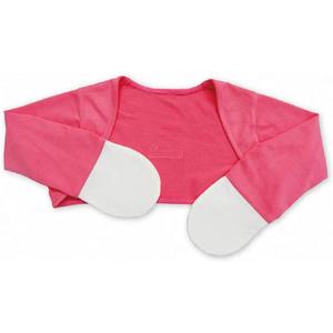 Zinc-Infused Mitten Sleeves for Kids with Eczema (6 Months, Red Fuchsia)
