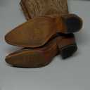 IUV Cowboy Boots For Women Western Cowgirl Boots with Chunky Heel Mid Calf Snip Toe Ideal for low insteps 8