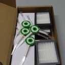 Replacement Parts for Roomba iRobot i7 i7+ i3 i3+ i4 i4+ i5 i5+ i6 i6+ i8 i8+ E5 E6 E7 I,E &j7 j6 j5 and Plus Version,(1 Set Rubber Brush,4 Side Brush)