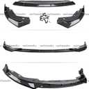 Front Lip Compatible with BMW G20 3 Series M Sport LCI 2023-2026 330i 330e M340i & xDrive Models, Air Dam Lower Chin Bumper Spoiler Splitter, Protection Body Kit (Carbon Fiber Pattern)