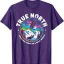VBS 2025 True North Trusting Jesus Christian Summer T-Shirt Female Large Purple