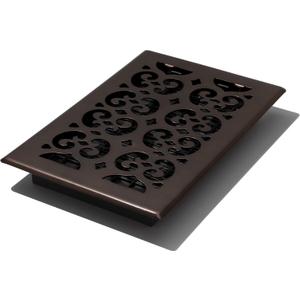 Decor Grates SPH610-RB Floor Register, 6x10, Rubbed Bronze Finish