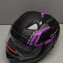 Adult Modular Flip-Up Motorcycle Helmets Dual Visor, DOT Approved Full Face Casco para Moto Helmets for Men Women, Small