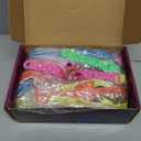 24 Pack Light Up Fidget Spinner Bracelet, Party Favors for Kids 4-8 8-12, Glow in the Dark Halloween Goodie Bags Stuffers for Kids, Treasure Box Toys Classroom Prizes, Stocking Stuffers Birthday Gift