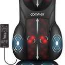 COMFIER Shiatsu Back Massager with Heat, Deep Kneading & Rolling Massage Chair Pad, Chair Massager for Office Home Use Mothers Day Gifts for Women
