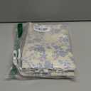 2-Pack Reusable Beeswax Bread Bags for Sourdough & Homemade BreadCotton Waxed Bags Keeps Fresh Longer(Navy Bloom)