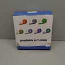 Flexible Race Car Track 15 Ft Starter Set with Suction Cups Compatible with Diecast 1/64th Car for Ages 3 & Up Track Long Rolls Up Portable Racetrack (Blue&Green)