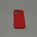 Vooii Compatible with iPhone 16 Pro Case, Liquid Silicone Upgrade [Camera Protection] [Soft Anti-Scratch Microfiber Lining] Shockproof Phone Case for iPhone 16 Pro 6.3 inch - Red