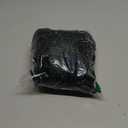 Womens Sparkle Rhinestone Fringe Skirt Elastic Waistband Short Mini Dress with Adjustable and Removable Belt (Small, Black)