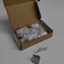 Square Knobs - 10 Pack / 1.3 Inch, Satin Nickel Cabinet Knobs for Kitchen and Bathroom, Modern Dresser and Office Hardware