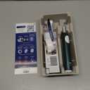 Oral-B Rechargeable Electric Toothbrush, iO2 Starter Kit, 3 Cleaning Modes, Automatic Pressure Sensor to Protect Gums, 2 Brush Heads, Forest Green