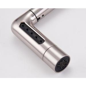 Charmingwater Touchless Kitchen Faucet Pull Down Sprayer Head Replacement, Brushed Nickel