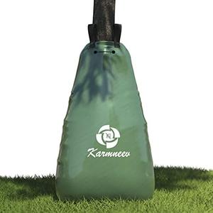 Karmneev Tree Watering Bag - 1 Pack - 20 Gallon Slow Release Tree Watering System with Heavy Duty, Rip-Resistant PVC Fabric - Self Watering Tree Bags for Deep Root Growth and Time-Saving Gardening
