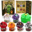 2 x Slime Advent Calendar 2025 Kids, Christmas Countdown Calendars with Scented Slime Kits, Stocking Stuffer Gifts for Girls Boys Teens Toddlers