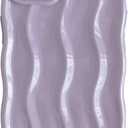 Caseative for iPhone 14 Case,Water Ripple Pattern Curly Wave Frame Soft Phone Case (LPurple)
