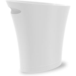 Umbra Skinny Trash Can (Metallic-white)