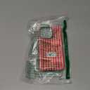 Compatible with iPhone 15 Pro Case Cute Aesthetic Striped Phone Case for Women Girl Shockproof Slim TPU and Hard PC Protective Cover (Pink and Red)