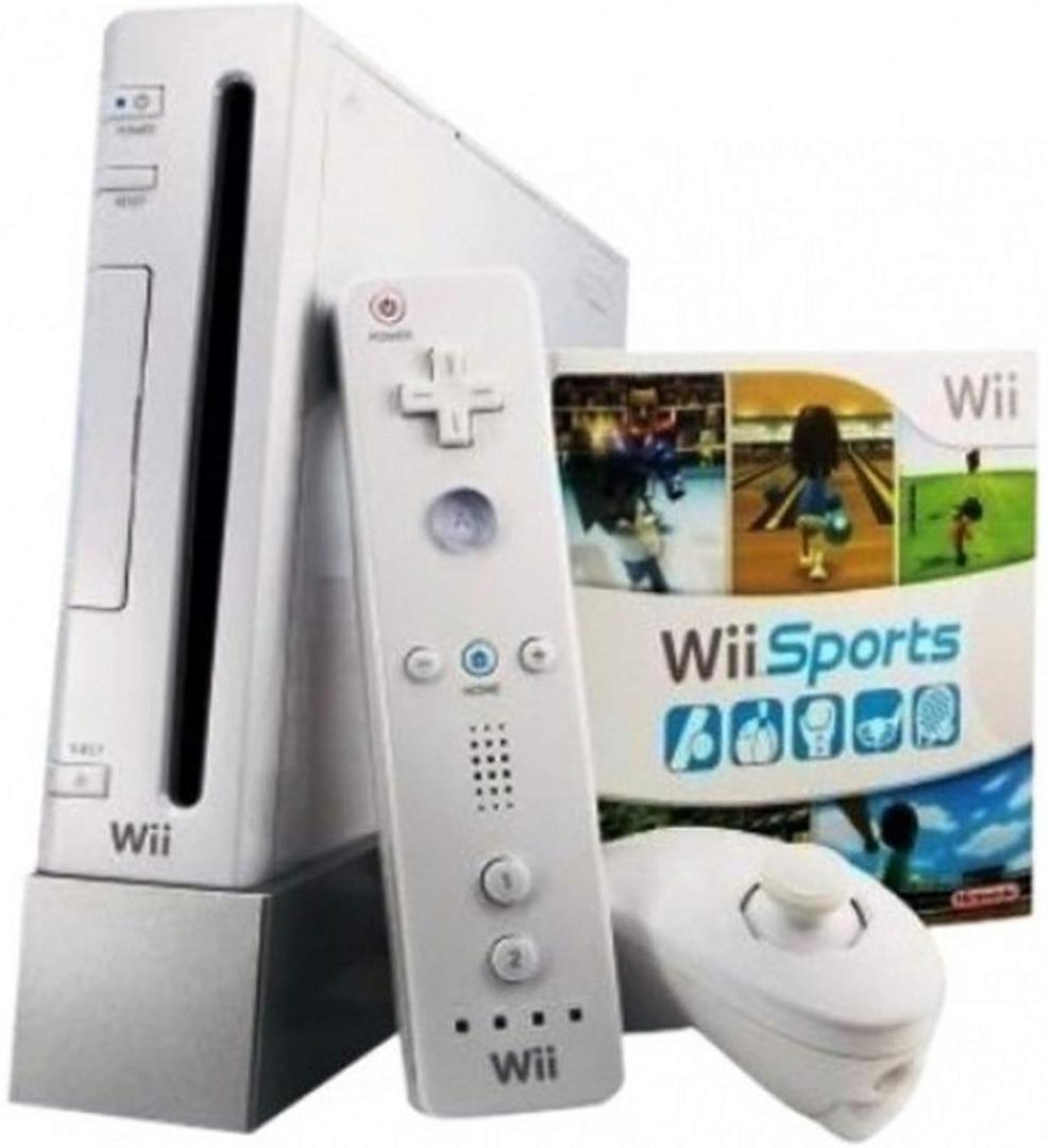 Wii Console w/ Bonus Wii Sports Resort & Wii MotionPlus Bundle 