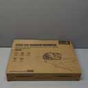 Pecute Cat Window Perch Sisal Scratcher 2 in 1, Cat Hammock for Window Seat with Solid Wood Frame, Iron Bracket, and Heavy Duty Suction Cups, Cat Perch Holds Cats Up to 30lbs