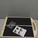 Slant Board for Calf Stretching, Adjustable Wooden Incline Board with Anti Slip Barrier, 300LB Capacity Portable Calf Stretcher for Physical Therapy, Squats, Ankle & Heel Support at Home/Gym