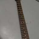 Electric Guitar Neck Maple Head Rosewood Fretboard 24 Fret for IBZ Parts Replacement Black