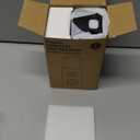 Tire Inflator Portable Air Compressor, 150 PSI Cordless Bike Pump, Air Pump for Auto, Motorcycle, Bicycle, Balls with Pressure Gauge, LED Light & Car Accessories, Black, Standard Capacity