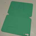 MOFT Dynamic Folio Tablet Stand for Desk Compatible with iPad mini A17 Pro 2024 & iPad mini 6th A15 2021, Slim Magnetic Tablet Holder Case with 20+ Viewing Angles, Navy Blue x Oz Green