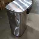 PayLessHere 13 Gallon (50L) in Home Recycling Bin Kitchen Stainless Steel Recycling Bin with Lid Removable Inner Bucket Foot Pedal Soft Close for Office Home Kitchen Garbage Can Trash Bin