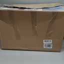 Rubbermaid Commercial Wastebasket Trash Container, 41QT/10.25 GAL, Plastic, Black, Stackable Trash Can for Bedroom/Bathroom/Office, Fits Under Desk/Sink/Cabinet