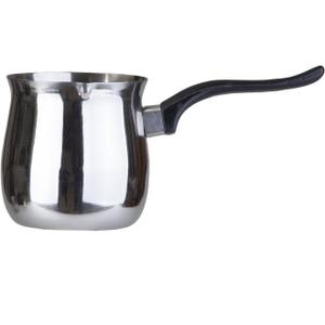 Stainless Steel Turkish Warmer (Finjan, Coffee Pot) (32 Oz.)