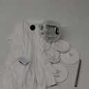 2 Pack Halloween Ghosts Outdoor White Spooky Ghost Decorations Outside 36'' & 18'' Tall RGB Lighting Timer Function Standing Scary Light Up Ghost Kit for Porch, Courtyard, Party, Haunted Houses (RGB)