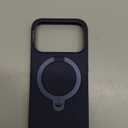 TORRAS Q3 Silicone 360 Spin for iPhone 17 Pro Case with Stand, Fit for MagSafe, Magnetic Ring Kickstand with Camera Control, Liquid Silicone Rubber Soft Phone Case for iPhone 17 Pro 6.3'', Deep Blue