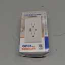 15 Amp Self-Test GFCI Outlet Combination with USB Type A and Type-C, Tamper Resistant Thinner Duplex Outlet, in-Wall, USB Charger for Smartphones, Tablets and Smart Home Appliance, White