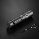 5 x Operitacx 10 Pcs Detachable Nylon Lanyards for Small Electronic Devices Usb Flashlight Tail Rope with Easy-Open Ring and Buckle for Phone Key Holder (Black)