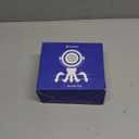 SWEETFULL Baby Stroller Fan - 4000mAh Rechargeable 4-Speed Quiet with LED Display & Night Light, Mini Portable 360 Clip On Safe Fan for Car Seat, Crib, Travel - Black