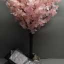 Artificial Cherry Blossom Tree - Handmade Pink Fake Cherry Blossom Tree Centerpieces for Wedding Party Christmas Garden Indoor & Outdoor (4 FT)