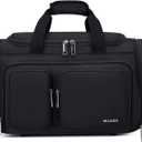 MILADA Underseat Carry On Luggage Bags for Travel Lightweight Foldable Carry On Bags for Airplanes Small Duffle Bag for Men Women TSA Approved Underseat Bag Travel Tote Bags, Black