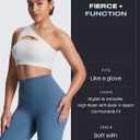 Aoxjox High Waisted Workout Leggings for Women Tummy Control Buttery Soft Yoga Metamorph Deep V Pants 26", Medium